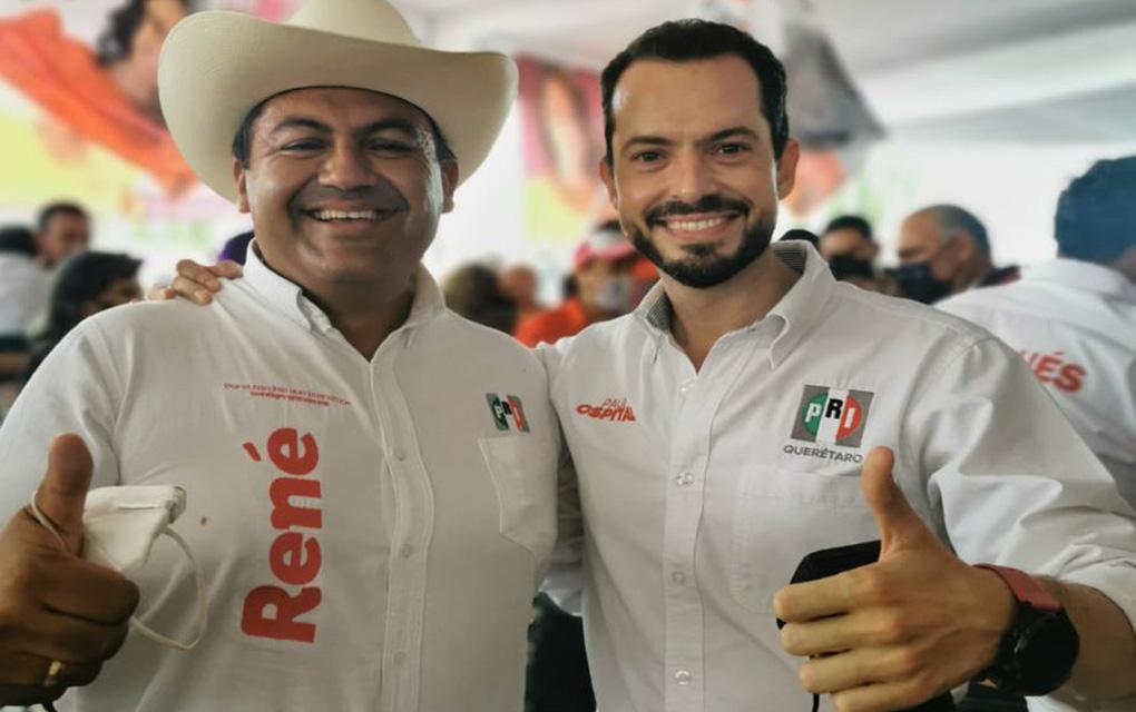 Celebra PRI ratificación de René Mejía como presidente municipal de Amealco