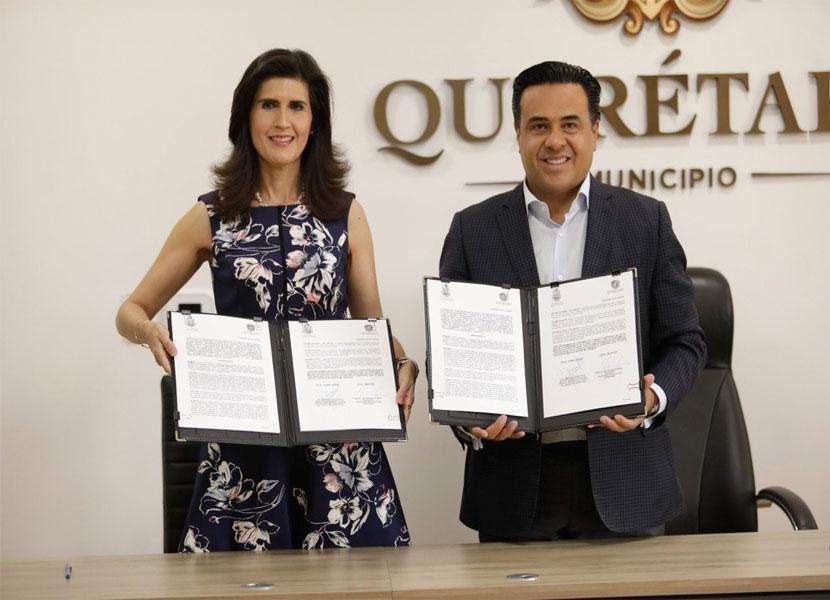 Firman Municipio de Querétaro y Poder Judicial del Estado convenio