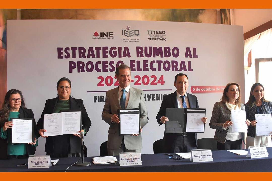 Presentan en Querétaro ‘Estrategia rumbo al Proceso Electoral 2023-2024’