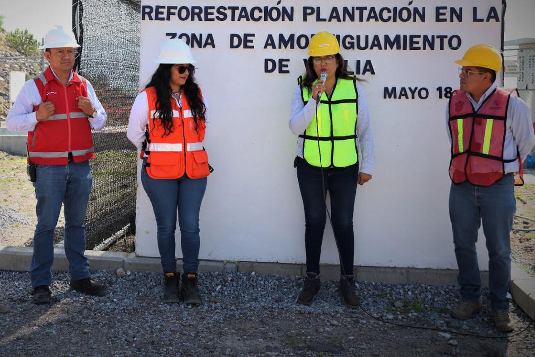 Cadereyta inicia campaña de reforestación con Veolia