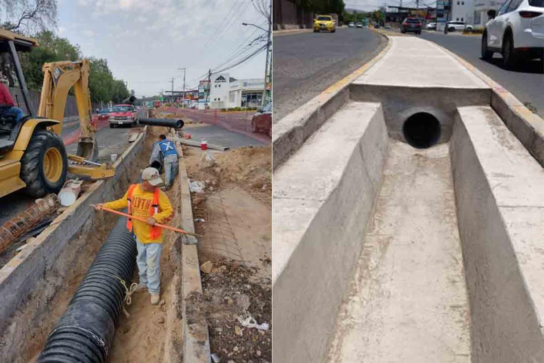 Corregidora rebasa los 60 mdp en inversión de infraestructura pluvial