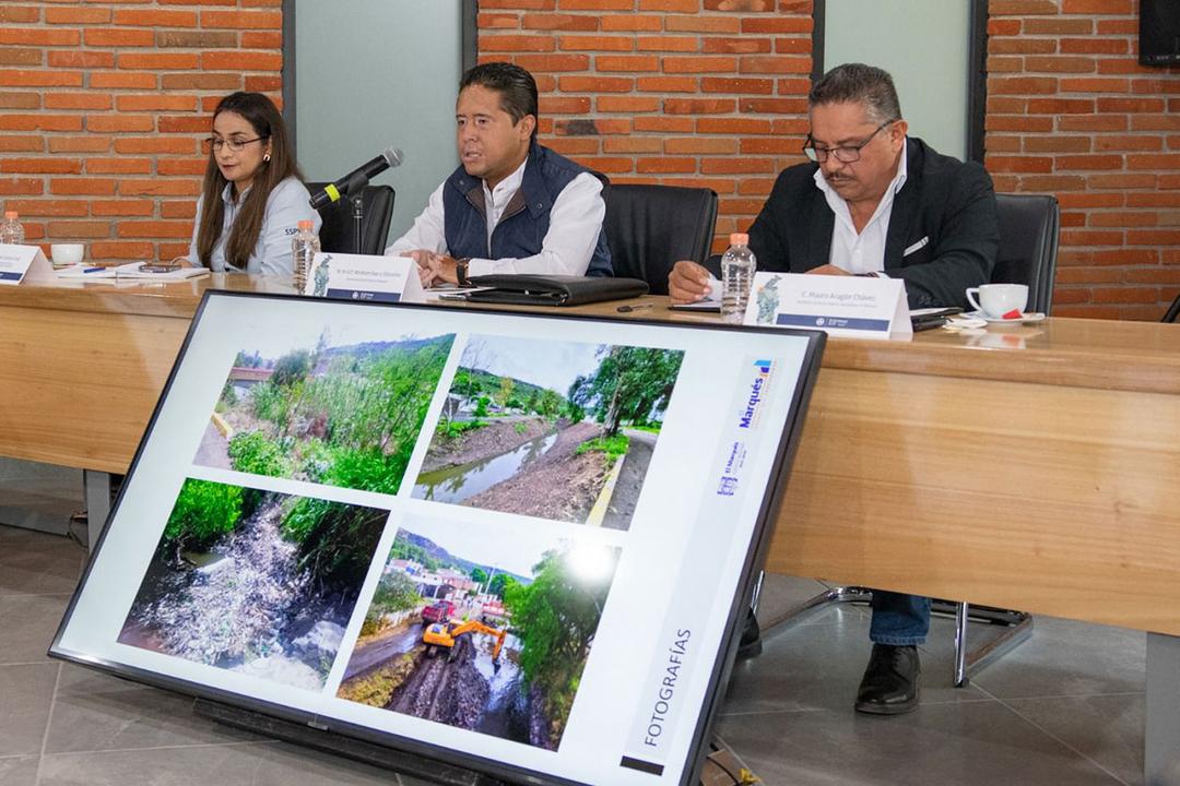 El Marqués organiza reunión para prevenir temporada de lluvias