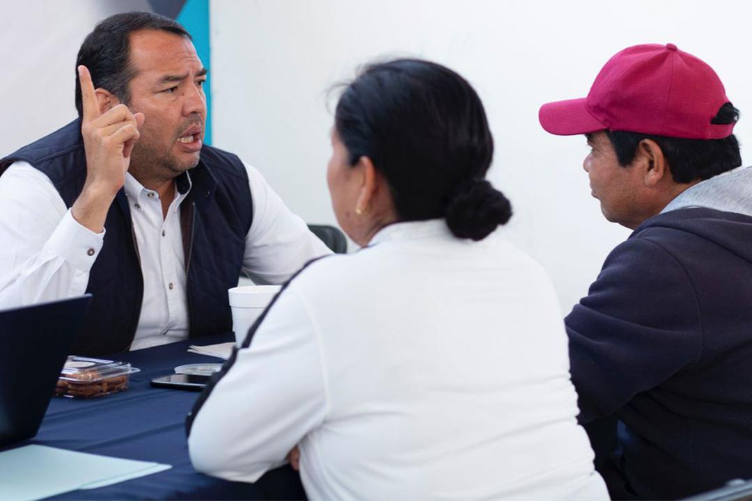 Roberto Cabrera llega con Martes Ciudadano a El Pedregoso