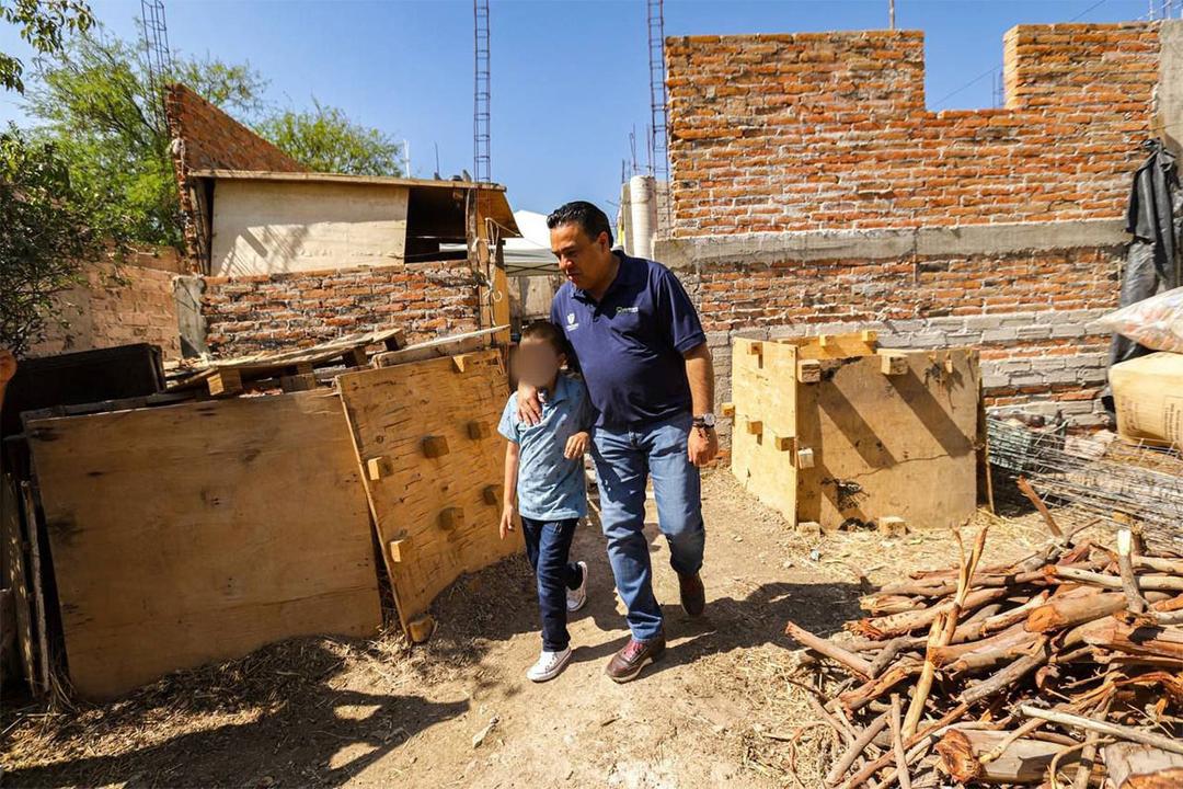 Luis Nava arranca programa de Mejoramiento y Equipamiento de Vivienda