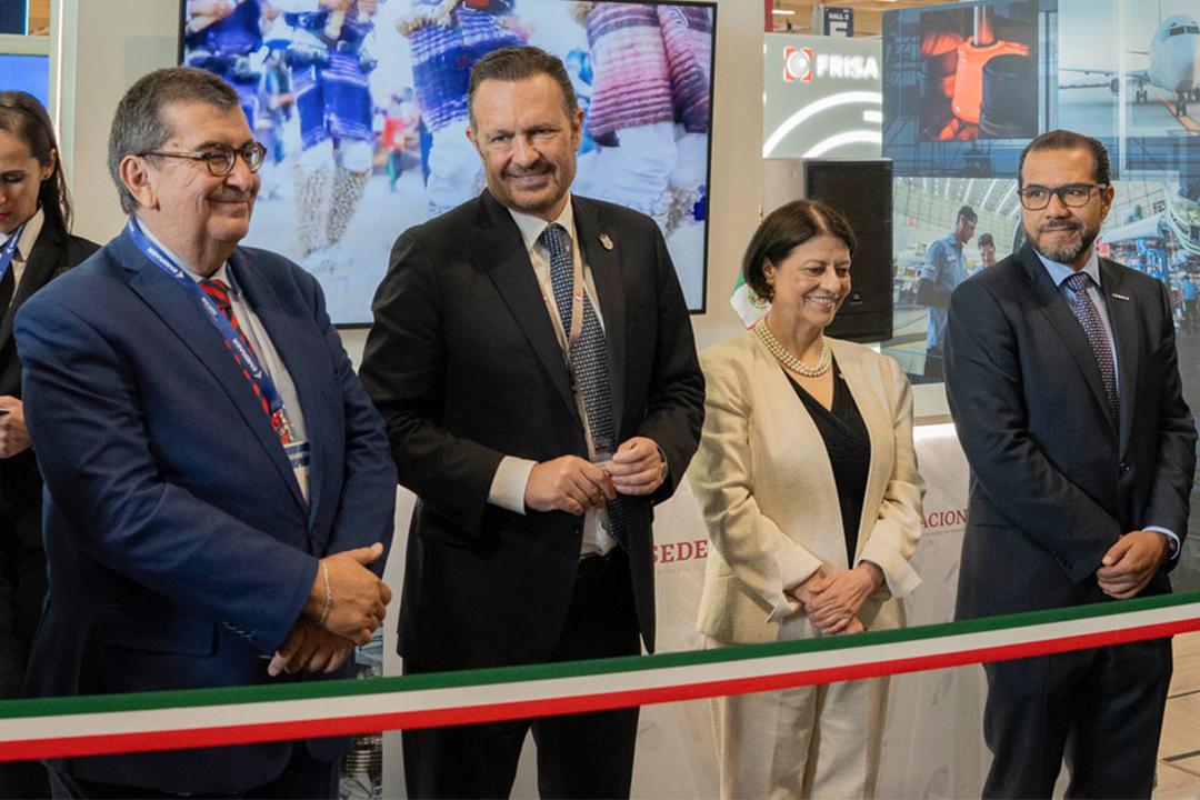 Mauricio Kuri participa en inauguración del Pabellón México en Francia