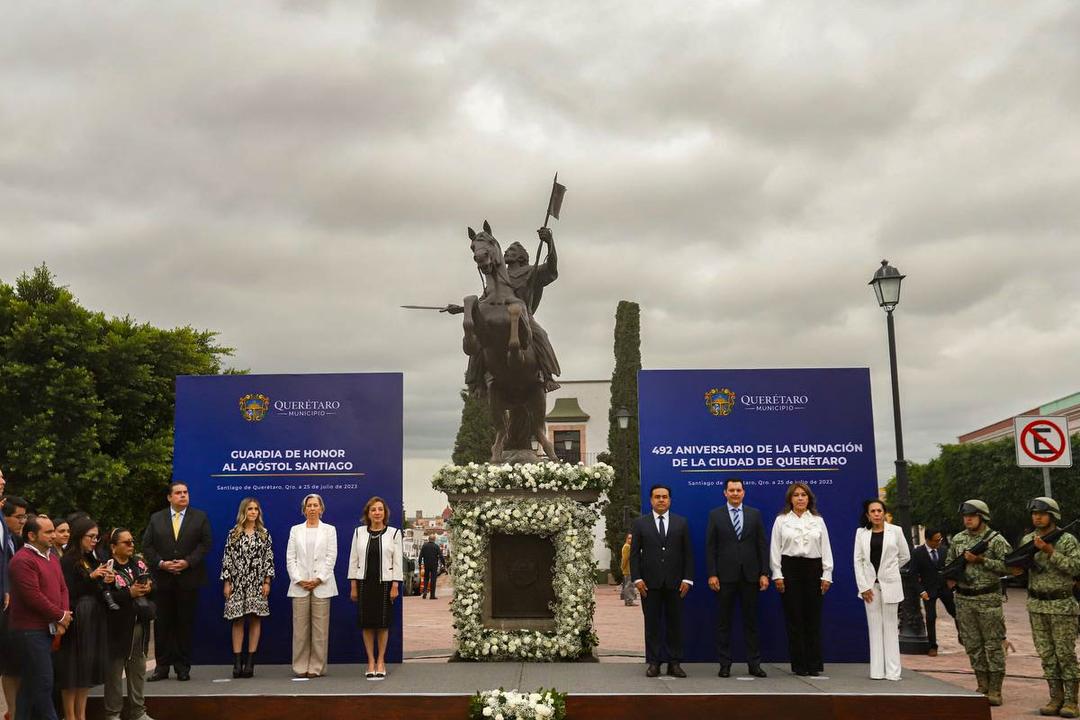 Querétaro celebra aniversario 492