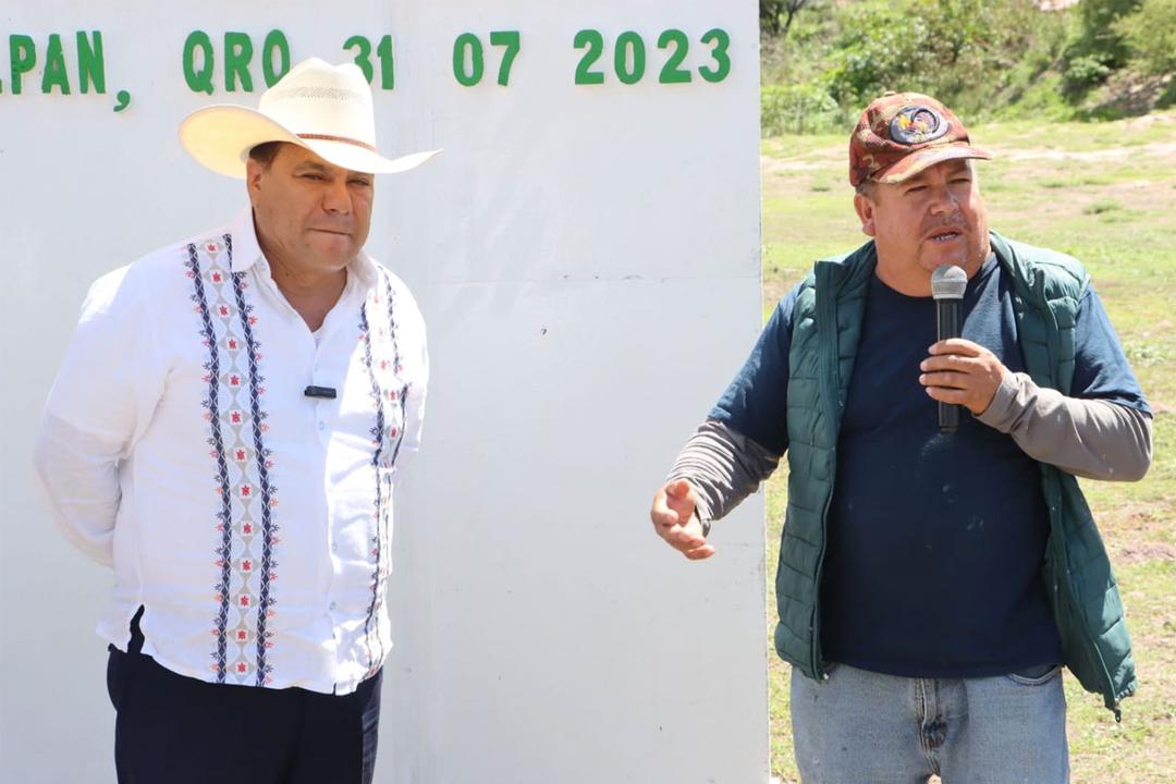 Juan Guzman inicia trabajos de desazolve en presa Santa Teresa