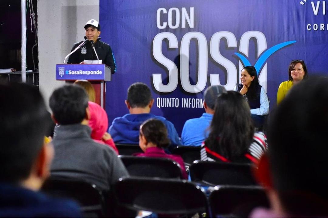 Roberto Sosa entrega obras de mejora y rescate de espacios públicos