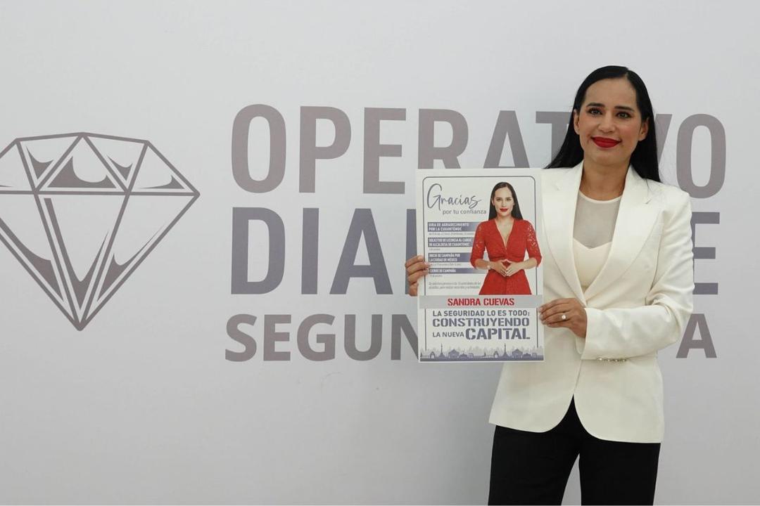 Sandra Cuevas pedirá licencia como alcaldesa de la Cuauhtémoc