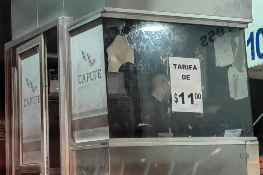 Caseta Surponiente ahora cuesta 11 pesos