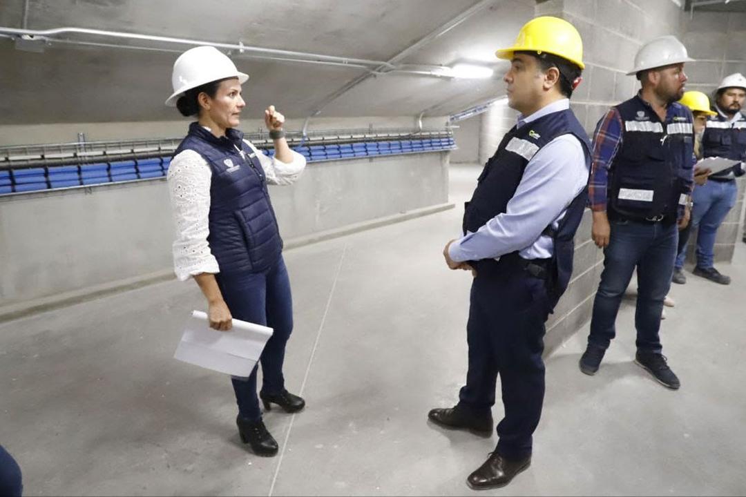 Luis Nava supervisa progreso del Centro BLOQUE