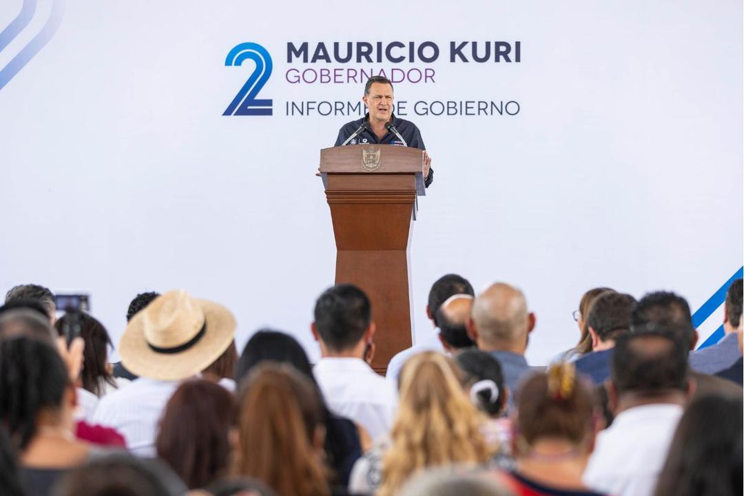 Mauricio Kuri presenta segundo informe de gobierno en San Juan del Río