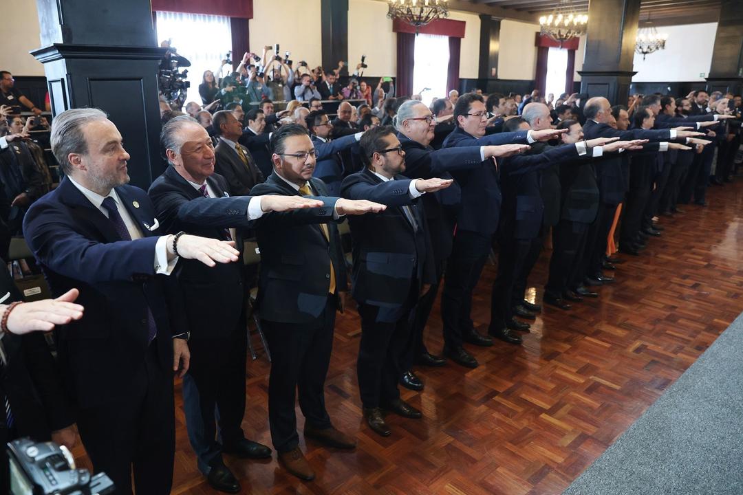 Delfina Gómez toma protesta al Consejo Coordinador Empresarial del Estado de México