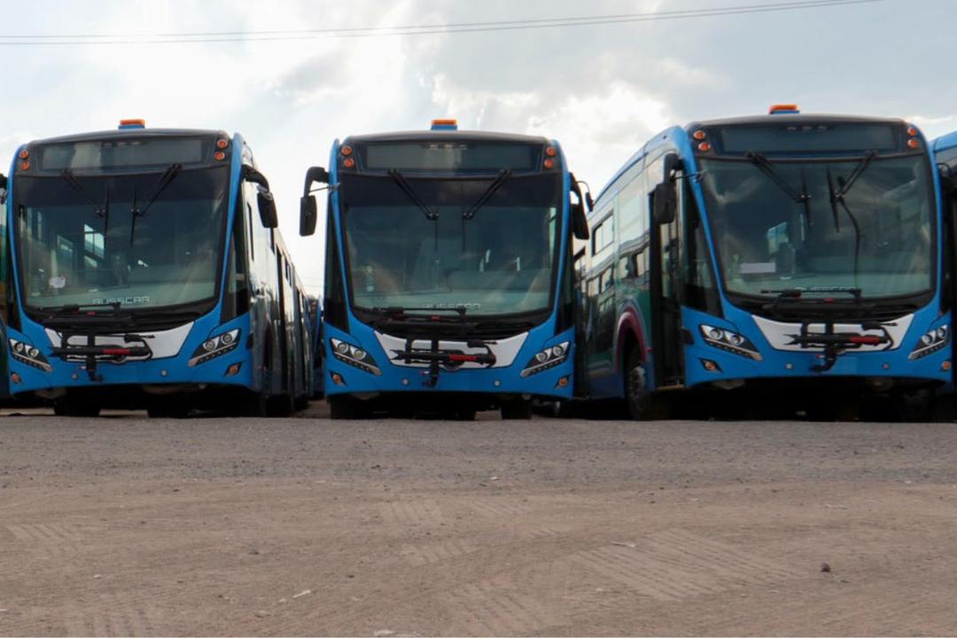 Llegan las últimas unidades de Qrobús