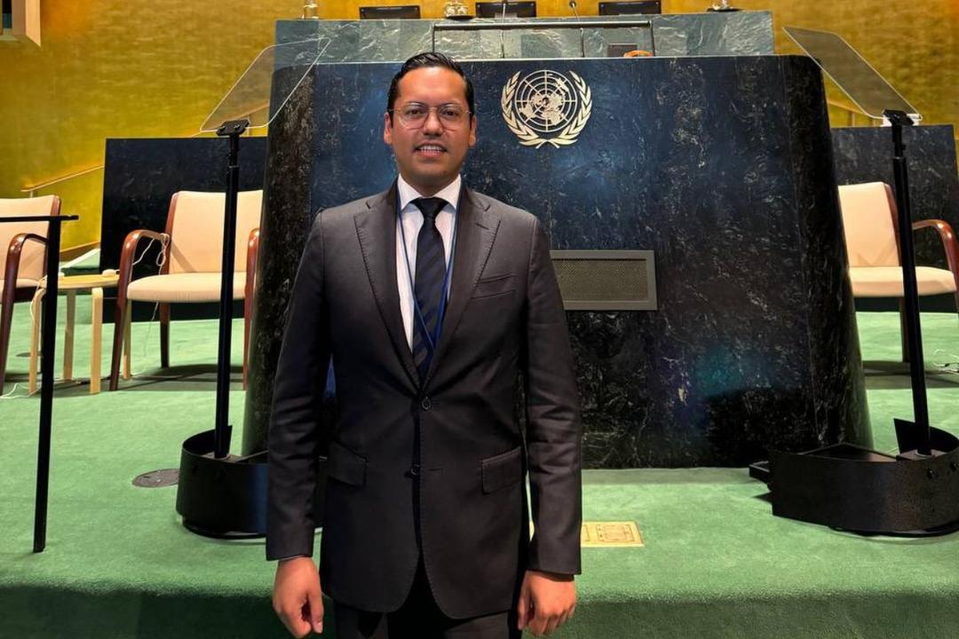 Chepe Guerrero asiste a foro de la ONU