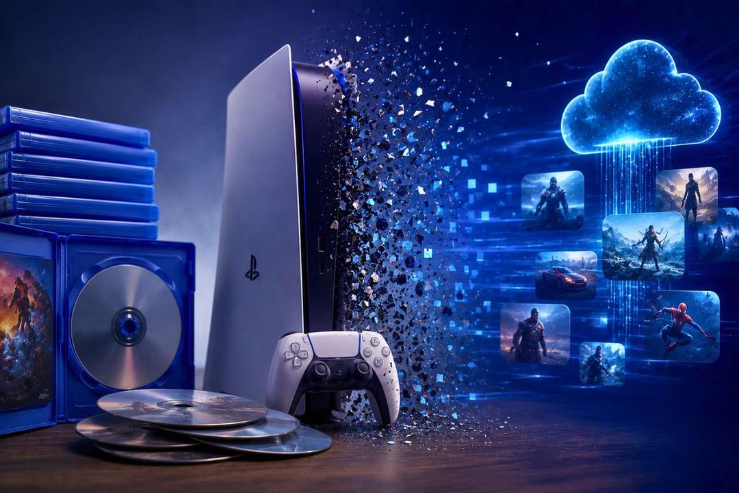 PlayStation pone fecha al fin de los videojuegos en formato físico