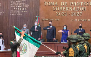 Mauricio Kuri rinde protesta como gobernador constitucional de Querétaro