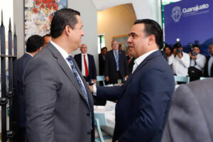 El edil también se reunió con el gobernador de Guanajuato. / Especial