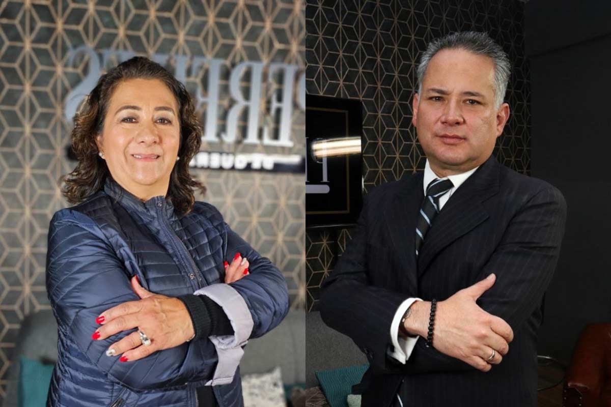 Beatriz Robles y Santiago Nieto fueron los favorecidos en las encuestas para encabezar a la izquierda al Senado en Querétaro./Fotos: Armando Vázquez