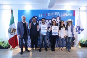Murguía y Dorantes se registran a precandidatura al Senado por el PAN