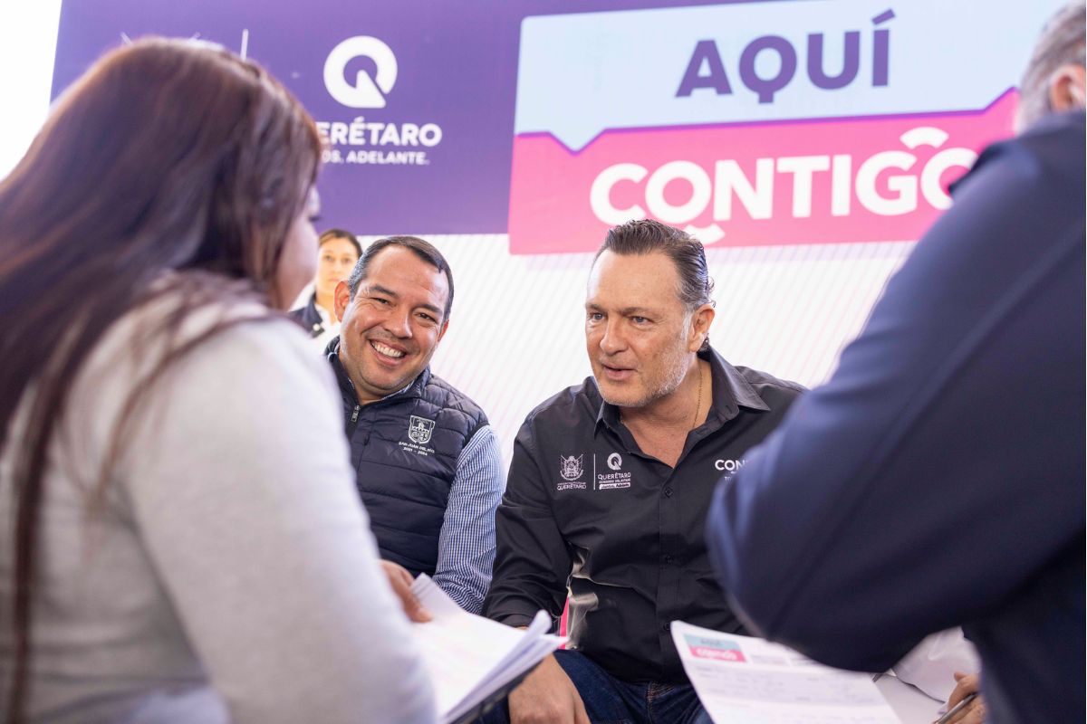 Mauricio Kuri dirige Jornada Contigo en San Juan del Río