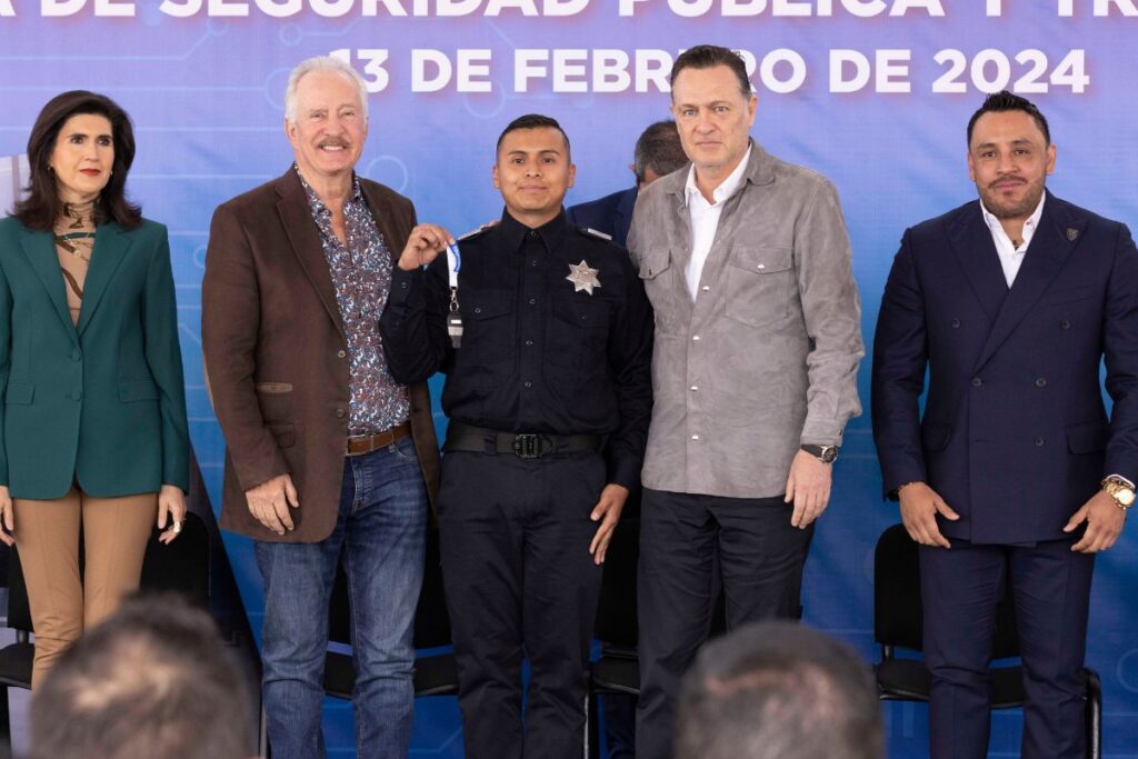 Mauricio Kuri y Enrique Vega inauguran edificio de seguridad
