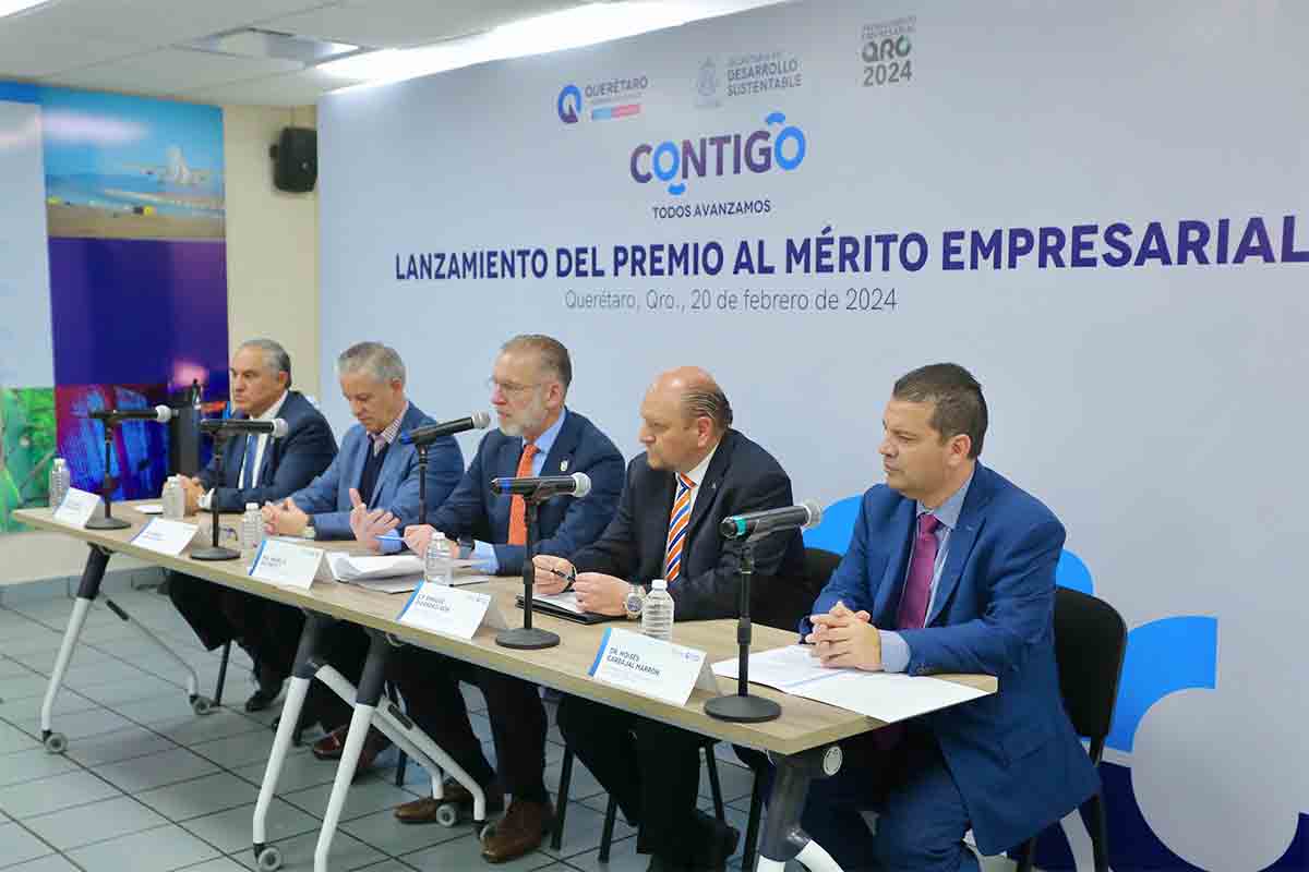 Querétaro lanza edición 2024 del Premio al Mérito Empresarial