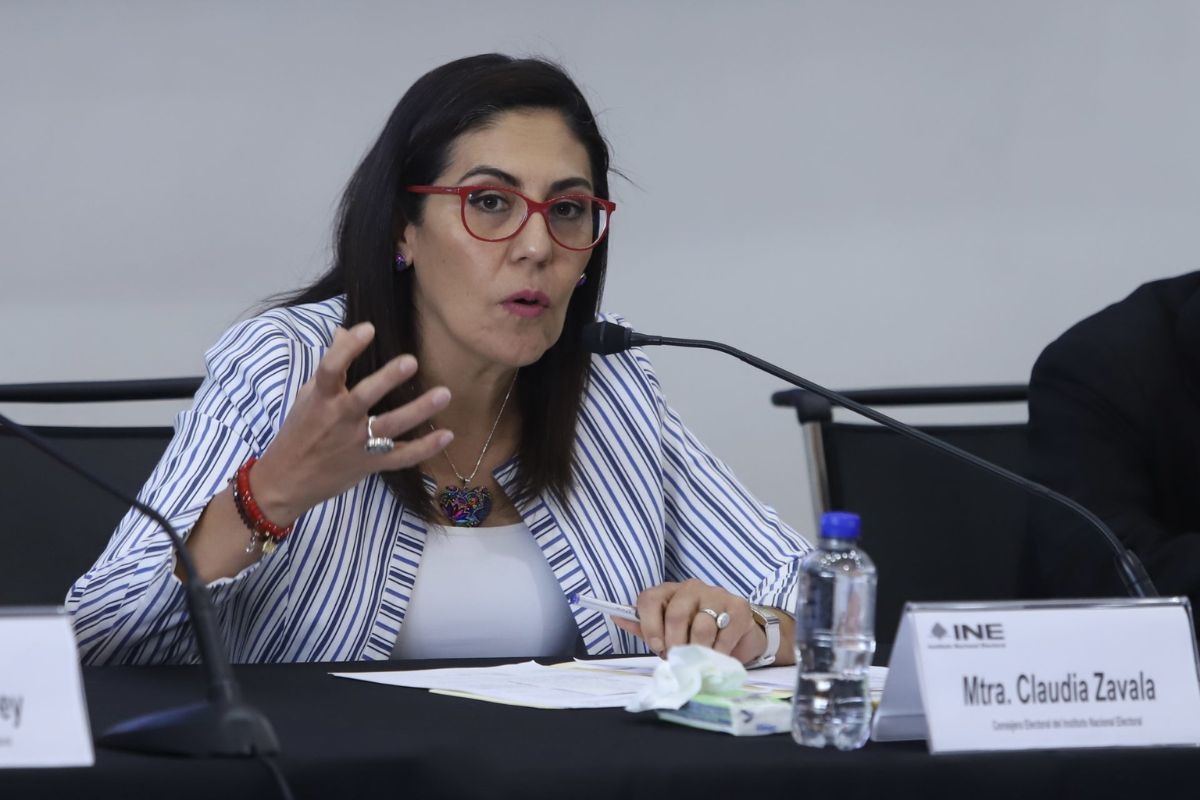 Claudia Zavala, consejera del INE. / Cuartoscuro