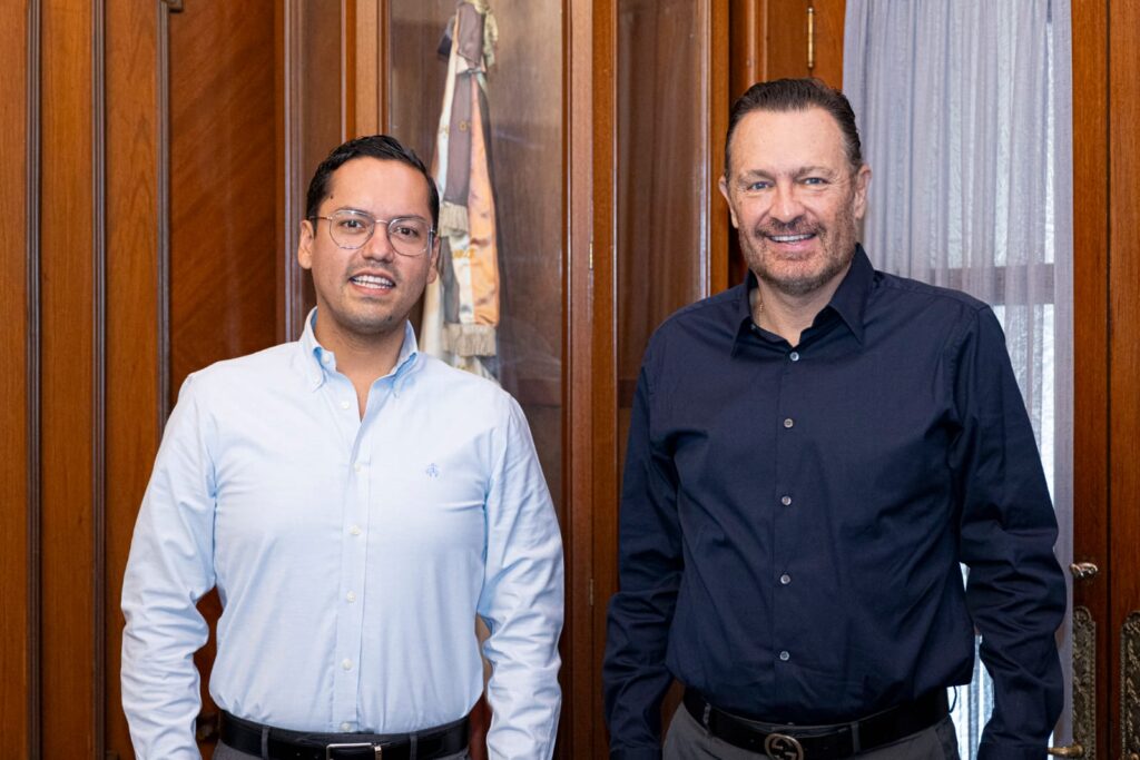 Con la finalidad de fortalecer la relación el presidente municipal electo de Corregidora, Chepe Guerrero, se reunió con el gobernador
